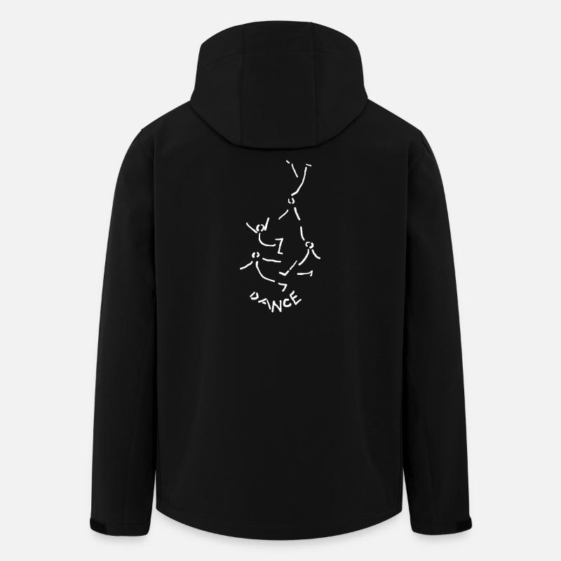 Dance dance dance - Men’s Recycled Softshell Jacket by Stanley/Stella - black