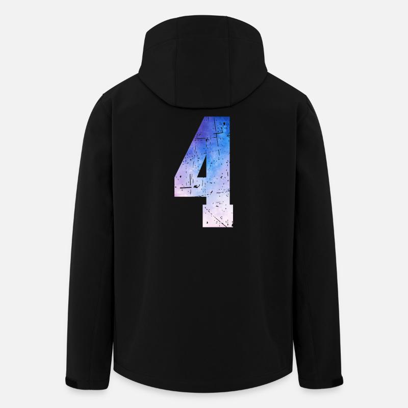 Ausgabe 4 – 4-jähriges Jubiläumsgeschenk - Recycelte Männer Softshell-Jacke von Stanley/Stella - Schwarz