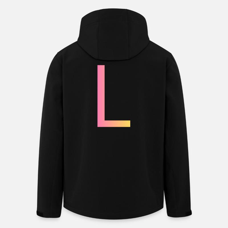 L - Recycelte Männer Softshell-Jacke von Stanley/Stella - Schwarz