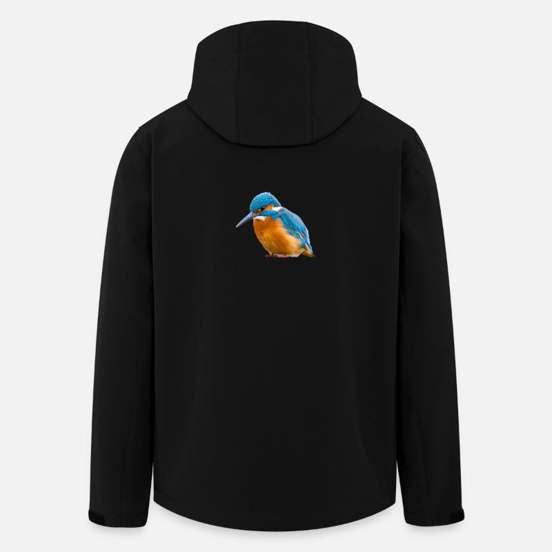 Eisvogel Kingfisher Alcedo Atthis Vogel Natur - Recycelte Männer Softshell-Jacke von Stanley/Stella - Schwarz