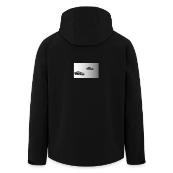 Auto - Veste softshell homme en polyester recyclé Stanley/Stella - noir - Dos - AI Model Male 185 light (185cm)