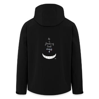 Alice crazy cat - Veste softshell homme en polyester recyclé Stanley/Stella - noir - Dos - AI Model Male 185 light (185cm)