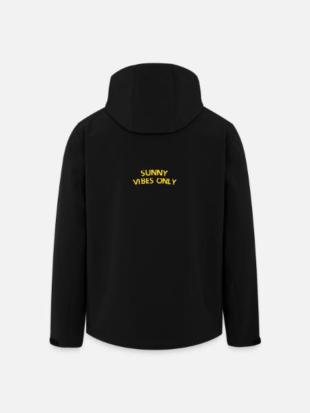 Only Sunny Vibes - Men’s Recycled Softshell Jacket by Stanley/Stella - black