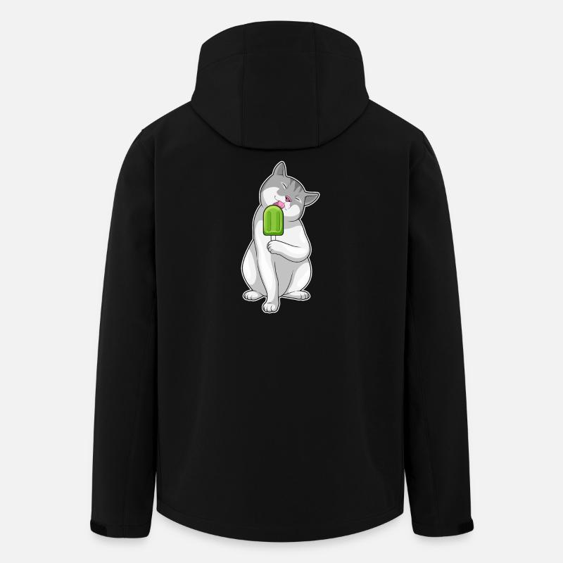 Popsicles pour chat - Veste softshell homme en polyester recyclé Stanley/Stella - noir