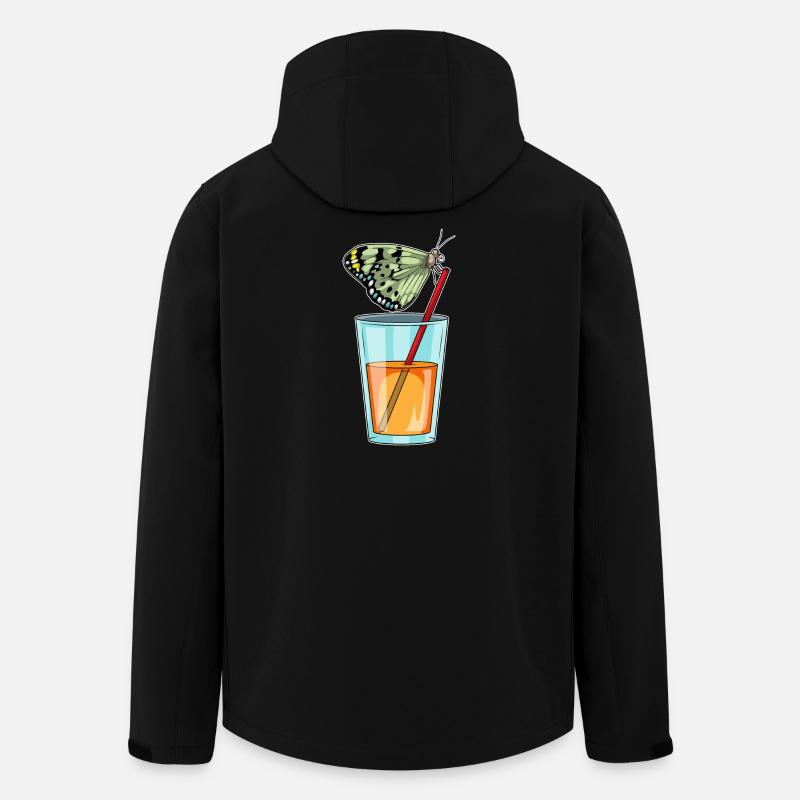 Jus de papillon - Veste softshell homme en polyester recyclé Stanley/Stella - noir