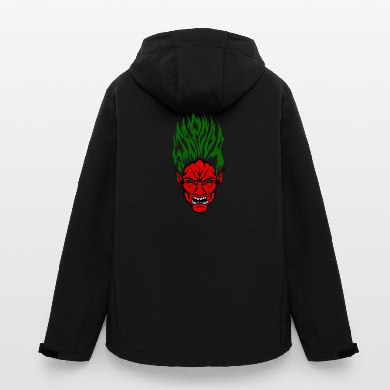 Stapooa Dämon Farbe Recycelte Männer Softshell-Jacke von Stanley/Stella