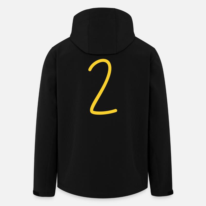 2 - Men’s Recycled Softshell Jacket by Stanley/Stella - black