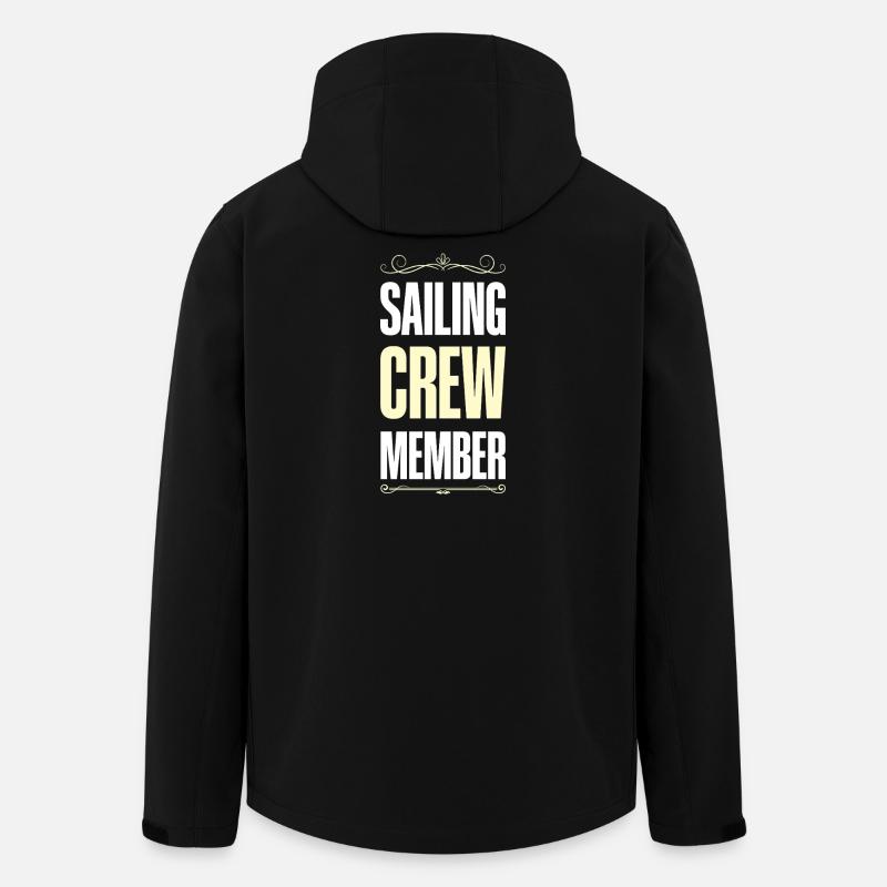 Sailing Crew - Recycelte Männer Softshell-Jacke von Stanley/Stella - Schwarz