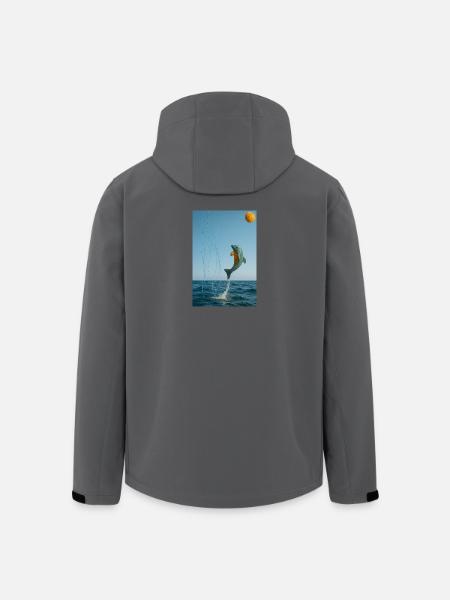 Marine Fantasy - Men’s Recycled Softshell Jacket by Stanley/Stella - black
