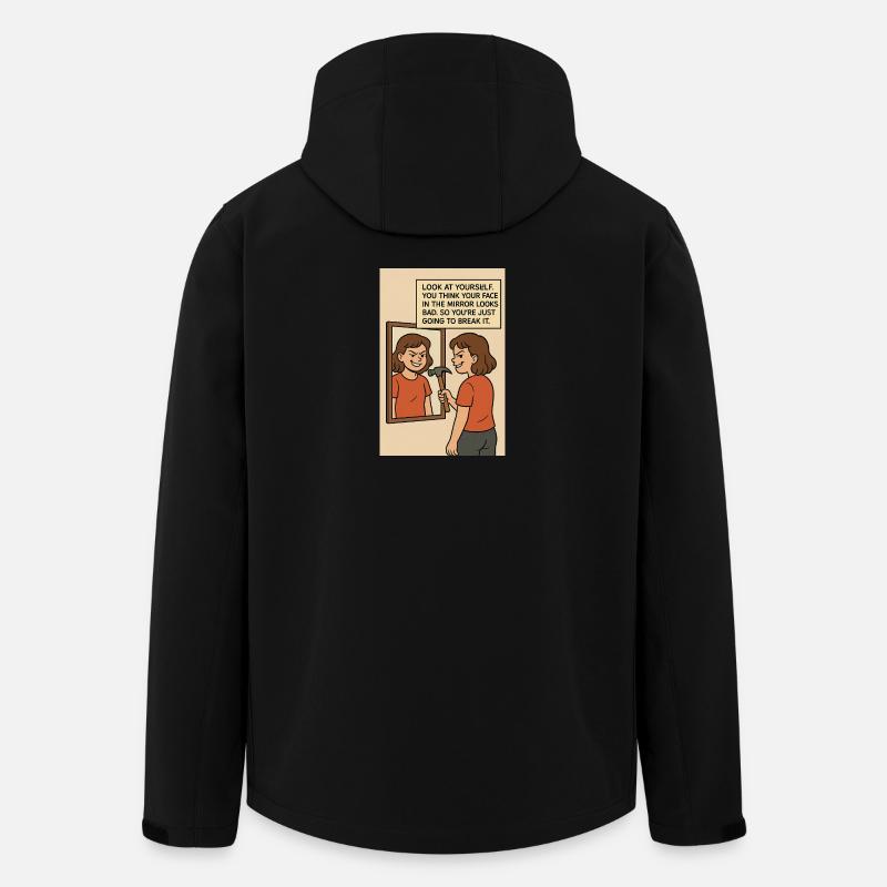 Art moderne - Veste softshell homme en polyester recyclé Stanley/Stella - noir