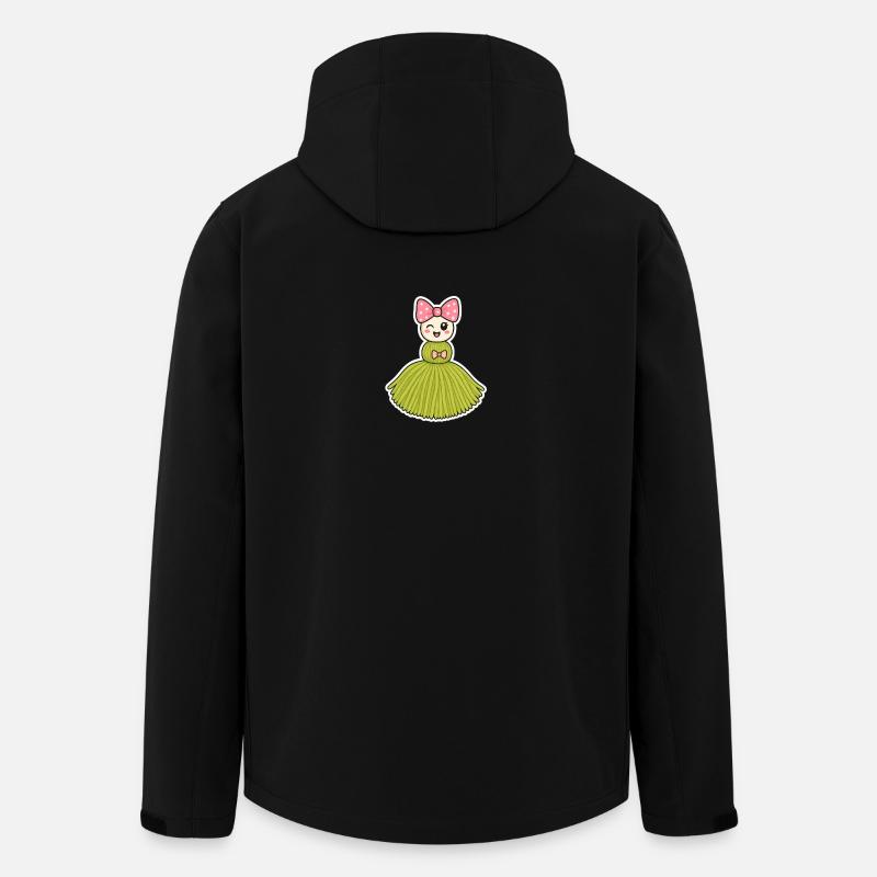 QuastenPüppchen Stella - Recycelte Männer Softshell-Jacke von Stanley/Stella - Schwarz