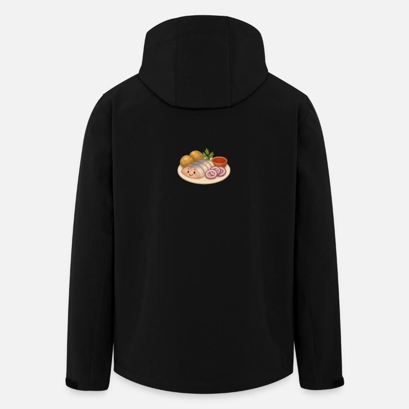 Plaque de Matjes - Veste softshell homme en polyester recyclé Stanley/Stella - noir