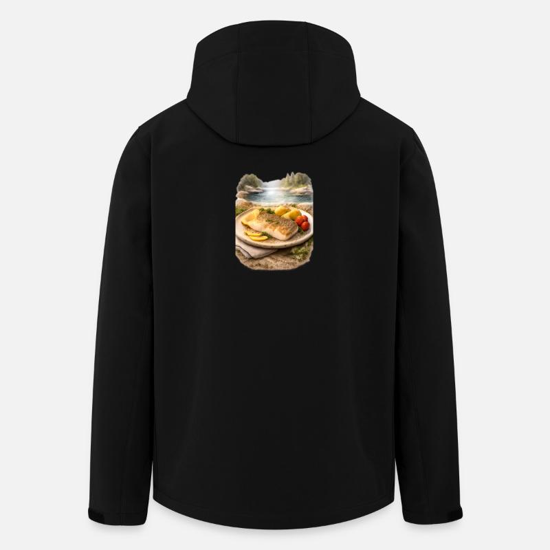 Geschenke des Weiten Nordens - Makcyn - Recycelte Männer Softshell-Jacke von Stanley/Stella - Schwarz