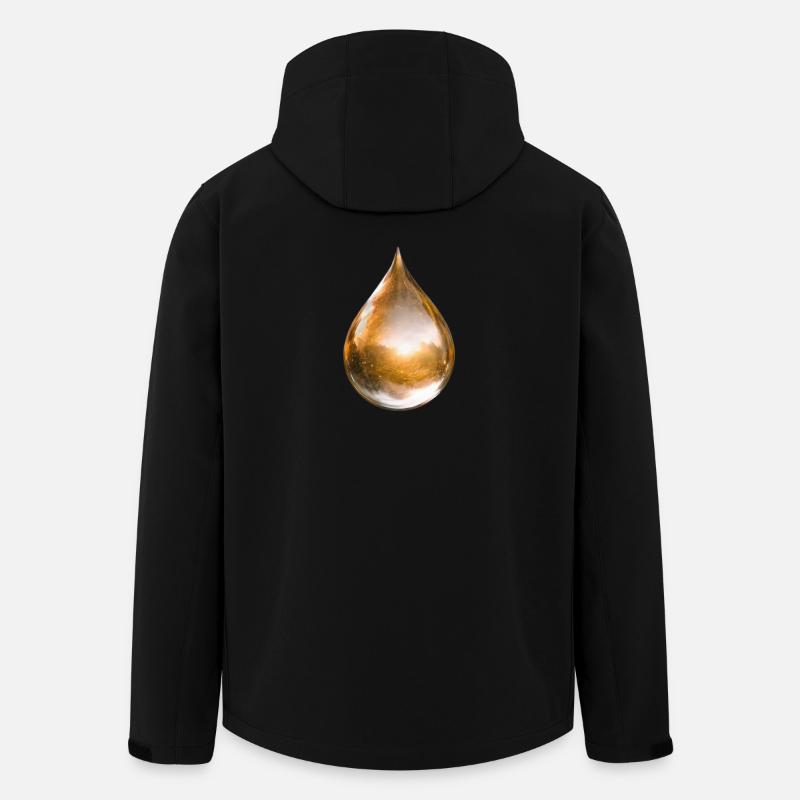 Transcendance - Veste softshell homme en polyester recyclé Stanley/Stella - noir