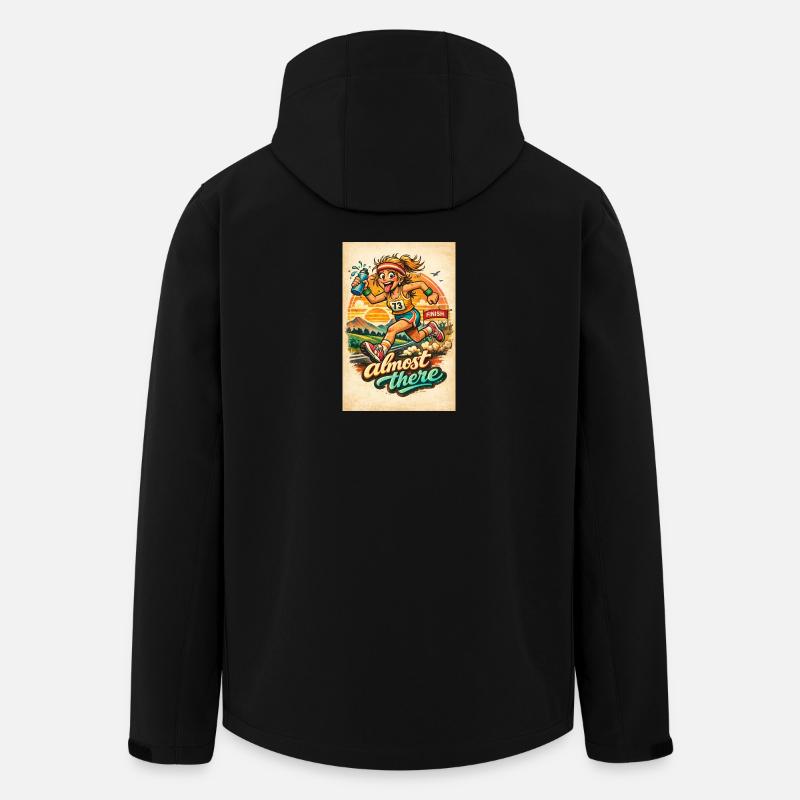 Renngeist: Fast da. - Recycelte Männer Softshell-Jacke von Stanley/Stella - Schwarz