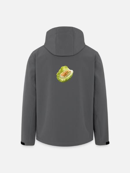 Lettuce Sushi Wrap - Men’s Recycled Softshell Jacket by Stanley/Stella - black