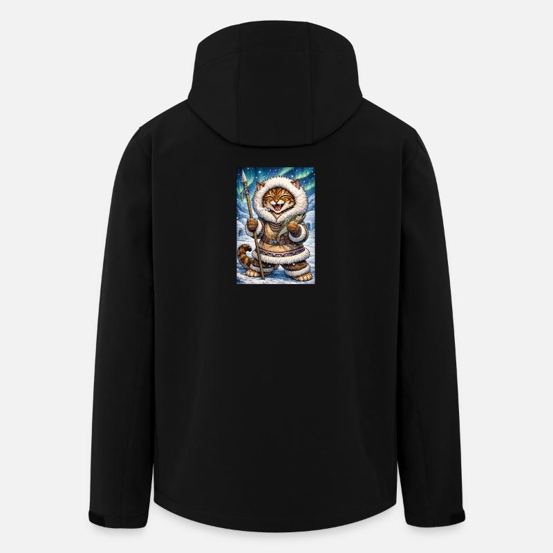 Alaska_Donny - Recycelte Männer Softshell-Jacke von Stanley/Stella - Schwarz