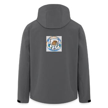 Casquettes astro - Veste softshell homme en polyester recyclé Stanley/Stella - charbon - Dos - AI Model Male 185 light (185cm)