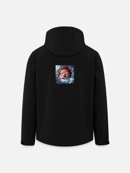 Imp looking through ice laughing - Men’s Recycled Softshell Jacket by Stanley/Stella - black