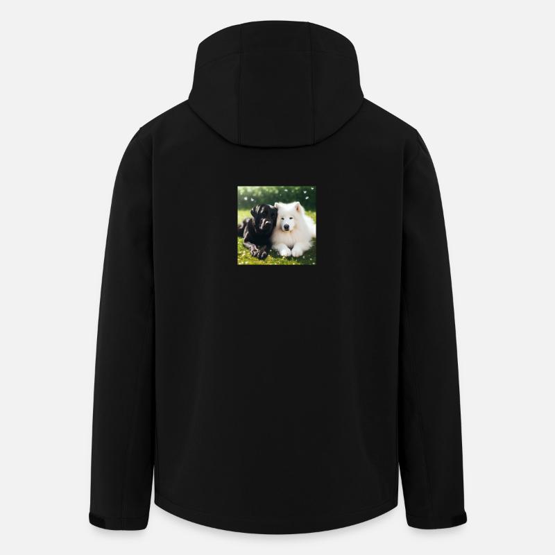 OIG1-KARTON - Recycelte Männer Softshell-Jacke von Stanley/Stella - Schwarz