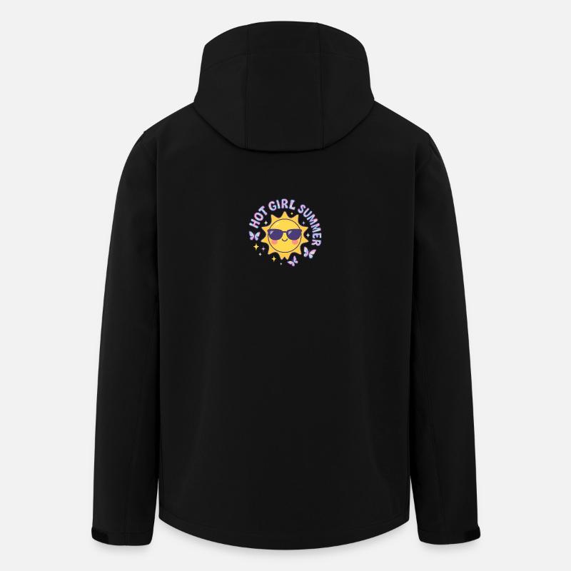 Hot Girl Summer - Recycelte Männer Softshell-Jacke von Stanley/Stella - Schwarz