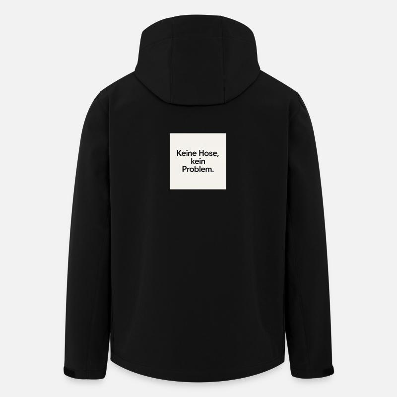 JensJensen - Recycelte Männer Softshell-Jacke von Stanley/Stella - Schwarz