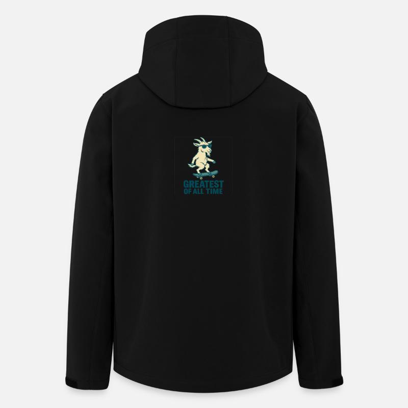 GOAT – der Größte aller Zeiten - Recycelte Männer Softshell-Jacke von Stanley/Stella - Schwarz