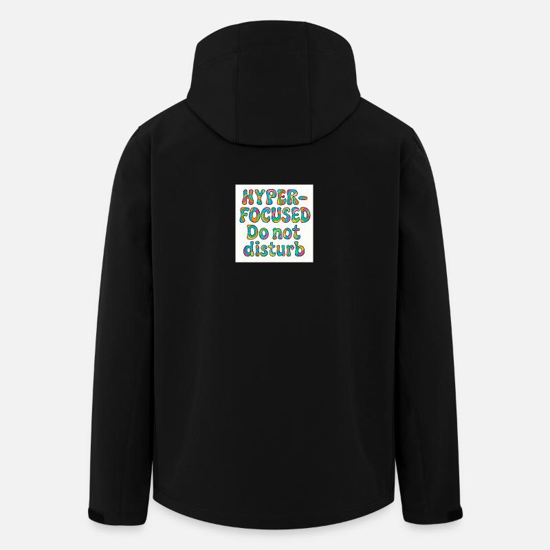 Conception hyper concentrée et sans déranger - Veste softshell homme en polyester recyclé Stanley/Stella - noir