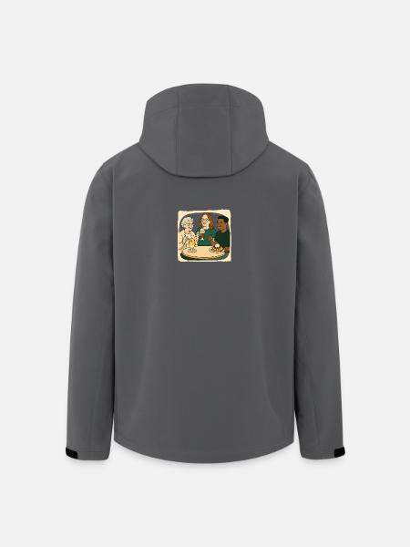 Grandma Karin - Men’s Recycled Softshell Jacket by Stanley/Stella - black