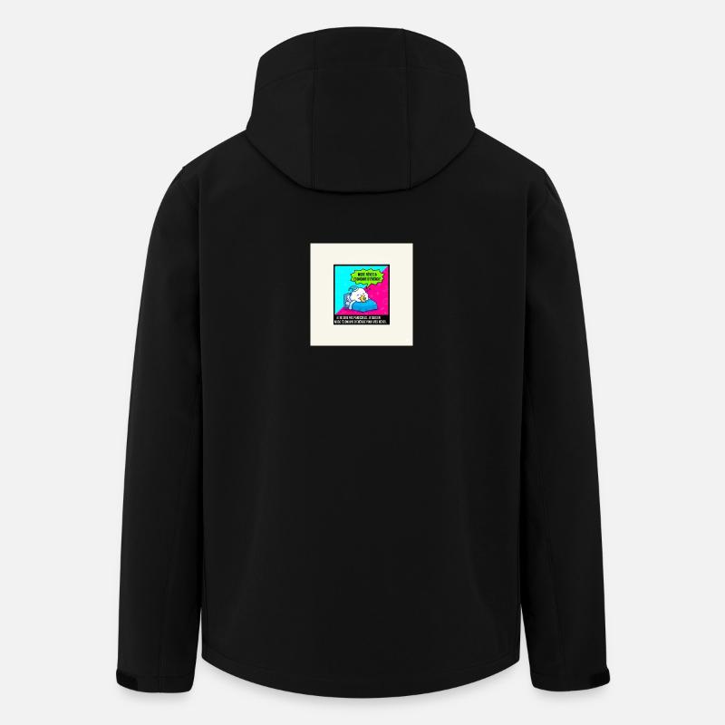 Mode Rêves Énergie - Veste softshell homme en polyester recyclé Stanley/Stella - noir