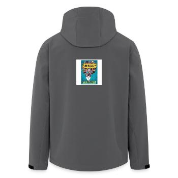 Gedächtnis Instagram Filter Humor - Recycelte Männer Softshell-Jacke von Stanley/Stella - Anthrazit - Hinten - AI Model Male 185 light (185cm)