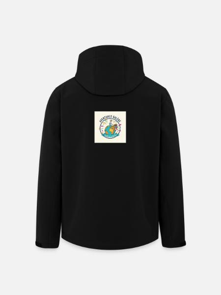 Avventure Galley World in azione - Giacca softshell uomo in poliestere riciclato di Stanley/Stella - nero