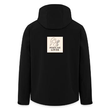 Perfume_Lover - Veste softshell homme en polyester recyclé Stanley/Stella - noir - Dos - AI Model Male 185 light (185cm)