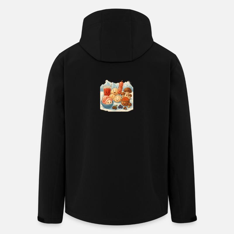 Weiter Norden - Recycelte Männer Softshell-Jacke von Stanley/Stella - Schwarz