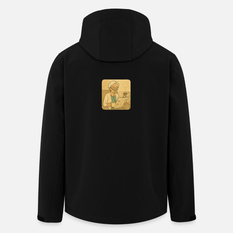 Thérapie de ventilation - Veste softshell homme en polyester recyclé Stanley/Stella - noir