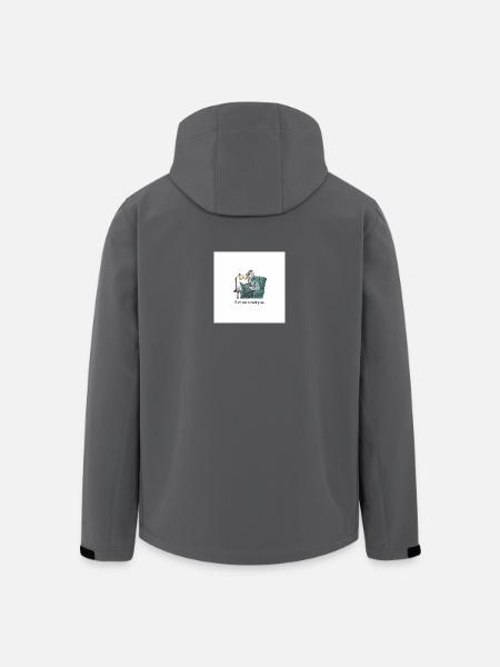 Quantenvogel-Lesen im Sessel - Recycelte Männer Softshell-Jacke von Stanley/Stella - Schwarz