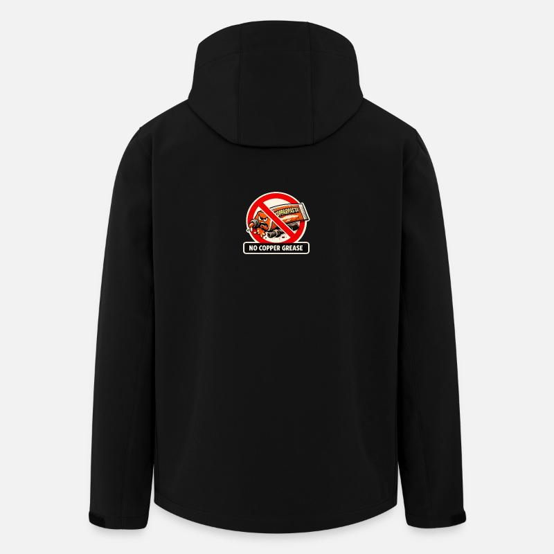 Keine Kupferpaste - Recycelte Männer Softshell-Jacke von Stanley/Stella - Schwarz