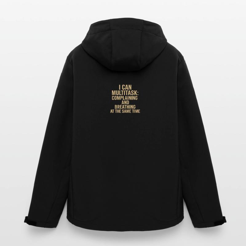 Multitasking: complaining and breathing at the same time Men’s Recycled Softshell Jacket by Stanley/Stella