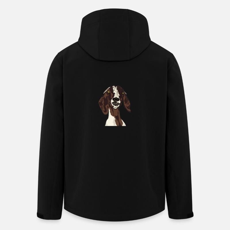 goat - Men’s Recycled Softshell Jacket by Stanley/Stella - black