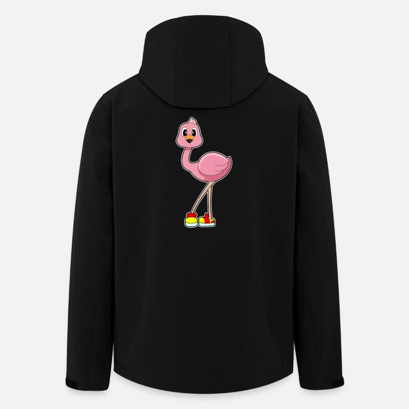 Chaussures Flamingo - Veste softshell homme en polyester recyclé Stanley/Stella - noir