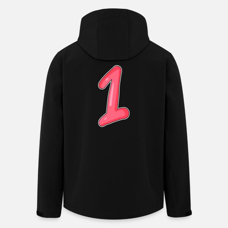 1 - Men’s Recycled Softshell Jacket by Stanley/Stella - black