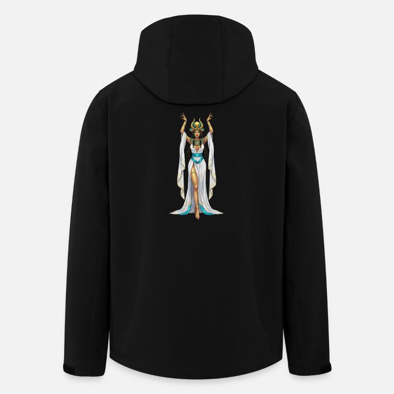 Cosplay de la déesse égyptienne Isis - Veste softshell homme en polyester recyclé Stanley/Stella - noir