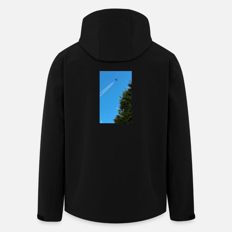 Plane - Recycelte Männer Softshell-Jacke von Stanley/Stella - Schwarz
