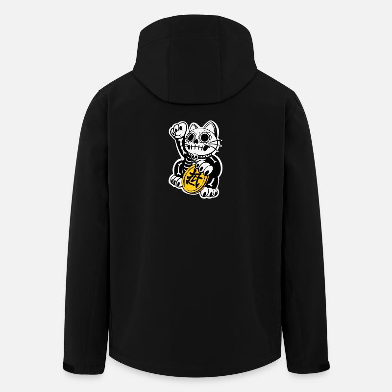 Neko Cavalera Resistance - Recycelte Männer Softshell-Jacke von Stanley/Stella - Schwarz