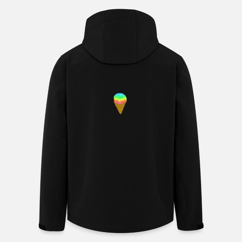 Ice - Men’s Recycled Softshell Jacket by Stanley/Stella - black