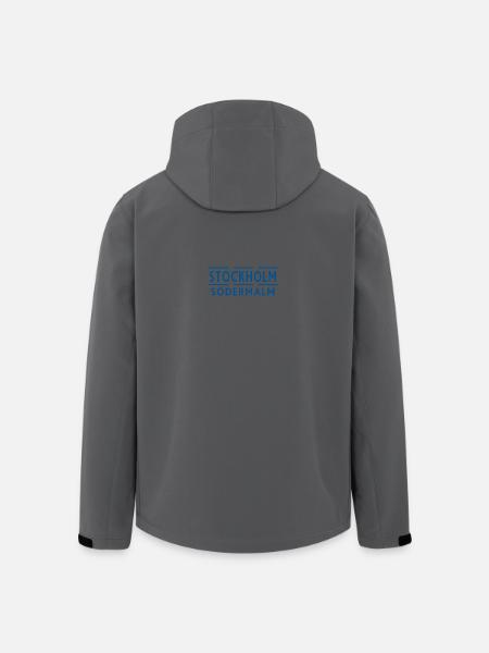 Stockholm Södermalm - Men’s Recycled Softshell Jacket by Stanley/Stella - black