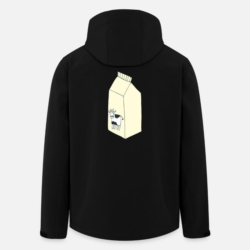 milchtüte - Recycelte Männer Softshell-Jacke von Stanley/Stella - Schwarz