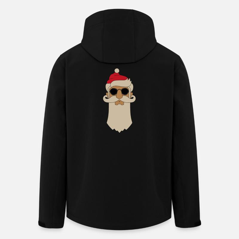 Lets rock Christmas - Recycelte Männer Softshell-Jacke von Stanley/Stella - Schwarz