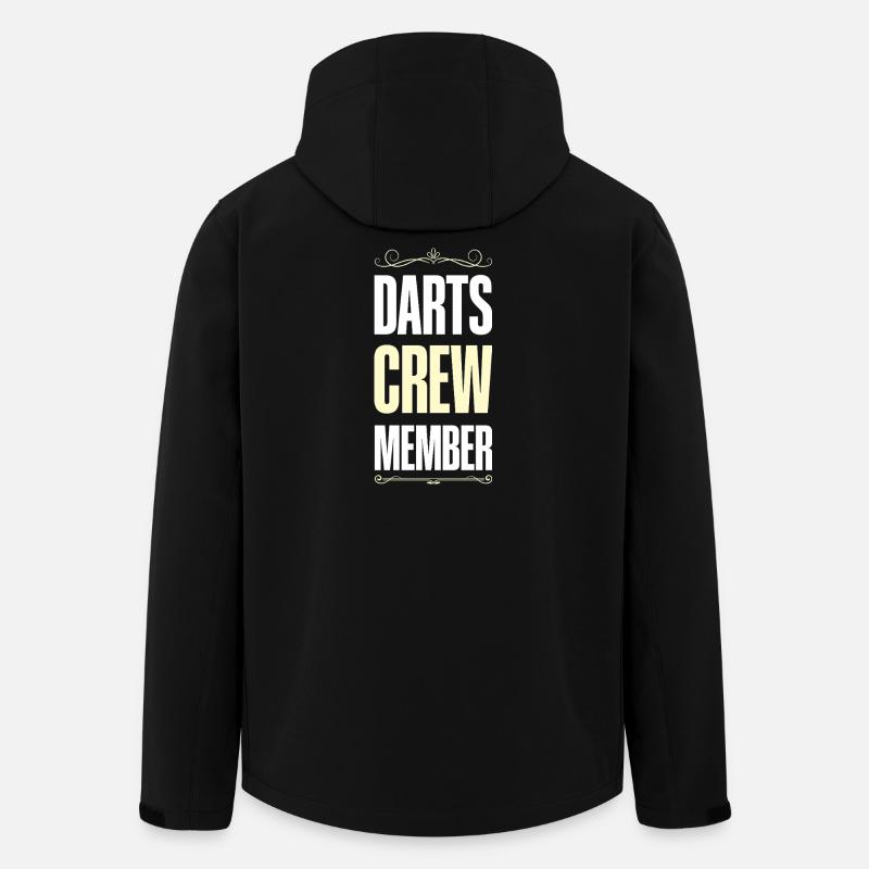 Équipe de fléchettes - Veste softshell homme en polyester recyclé Stanley/Stella - noir