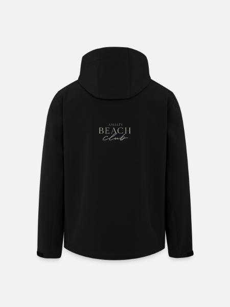 Amalfi Beach Club Logo - Men’s Recycled Softshell Jacket by Stanley/Stella - black